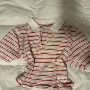 Classic Striped Polo